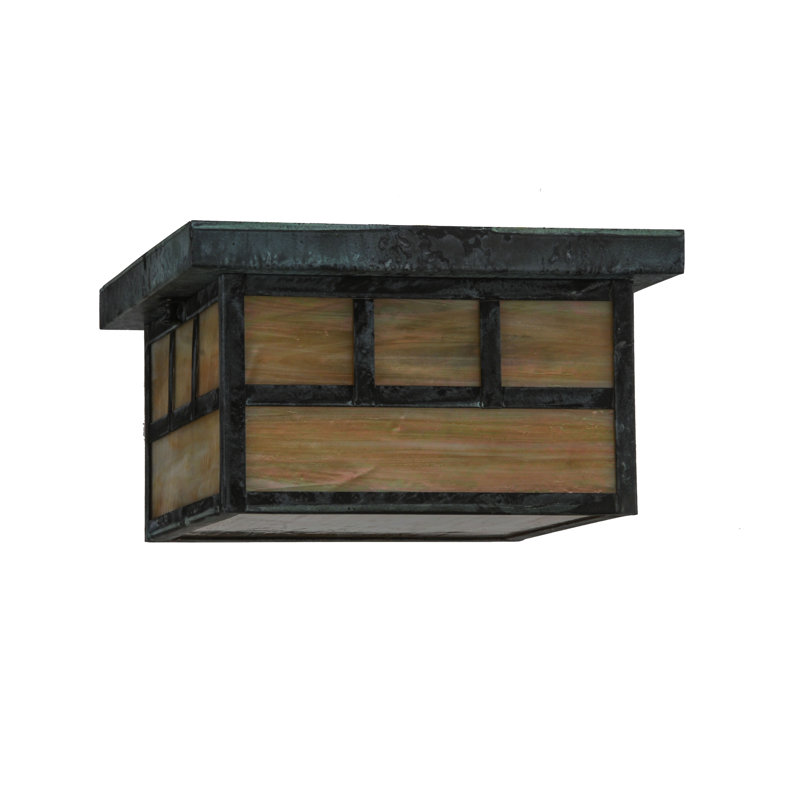 Dragica 4 - Light Flush Mount, Verdigris, Beige