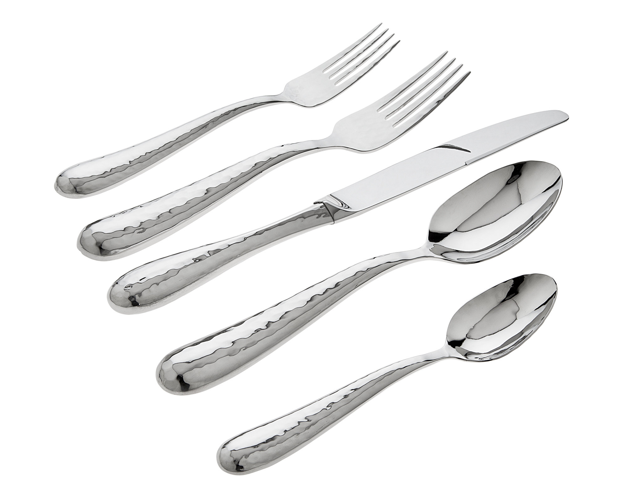 Ricci Argentieri Florence 5 Piece 18/10 Stainless Steel Flatware Set, Service for 1 | Wayfair