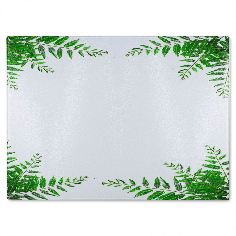 Botanicals Glass Chopping Board