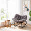 Fleece Fabric；Iron Rocking Chair-703082239