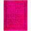 Overdyed One-of-a-Kind 9' 5" x 12' 1" Hand Knotted Area Rug