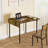 Industrial Folding Dining Table For 2 To 4