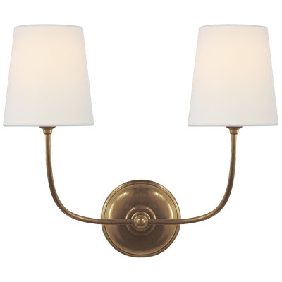 Thomas O'Brien Vendome Double Sconce