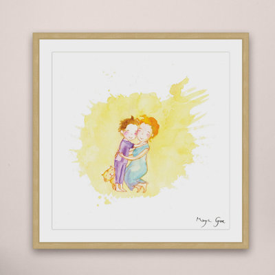 'Mommy' by Maya Gur Framed Print