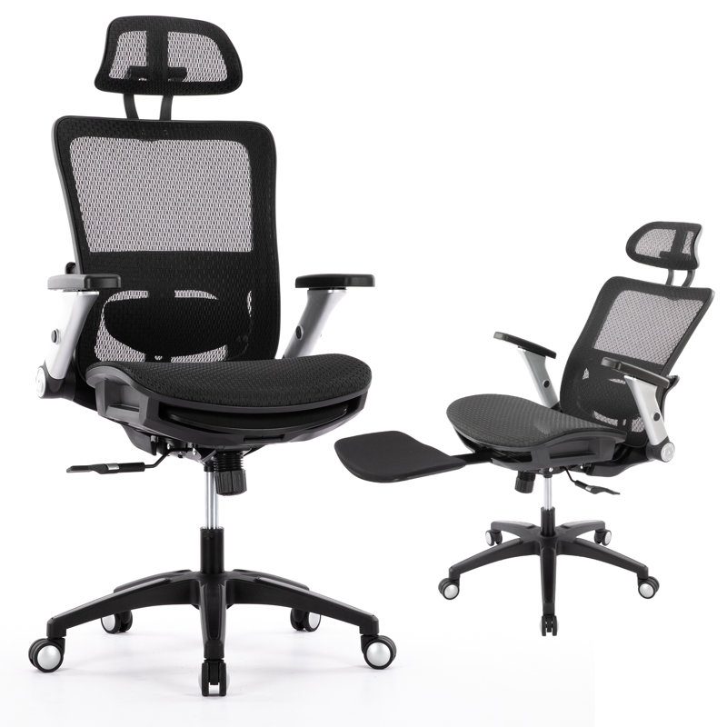 Jeel Ergonomic Mesh Office Chair,Executive High Back Computer Desk Chair with Footrest