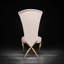 Fauteuil d'appoint en velours-86655585
