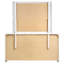 Commode 6 tiroirs avec miroir Dulcey