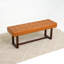 Banc en cuir véritable Edelie