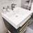 Crooke 23.6'' Single Bathroom Vanity with Acrylic Top-998425591