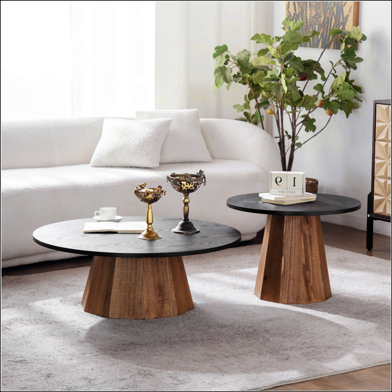 Table basse ronde