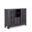 Armoire d'appoint 2 portes en espresso Dieugrand