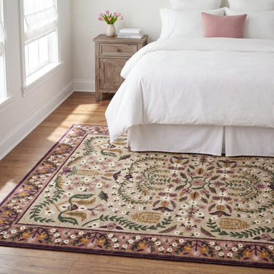 Canopy Aubergine Area Rug