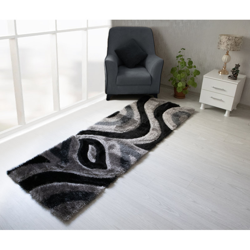Denooyer Abstract Rug, Rectangle 2' x 7'