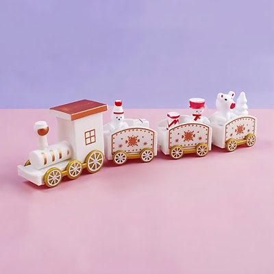 1PCS Christmas Train Ornaments Merry Christmas Decorations For Home Xmas Tree Ornament Decoration For  Year