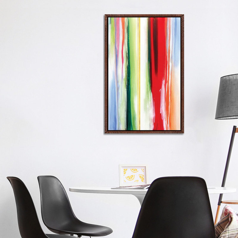 Vivid Visions - Print on Canvas, Classic Brown Wood Framed, 101.6 cm H x 66.04 cm W