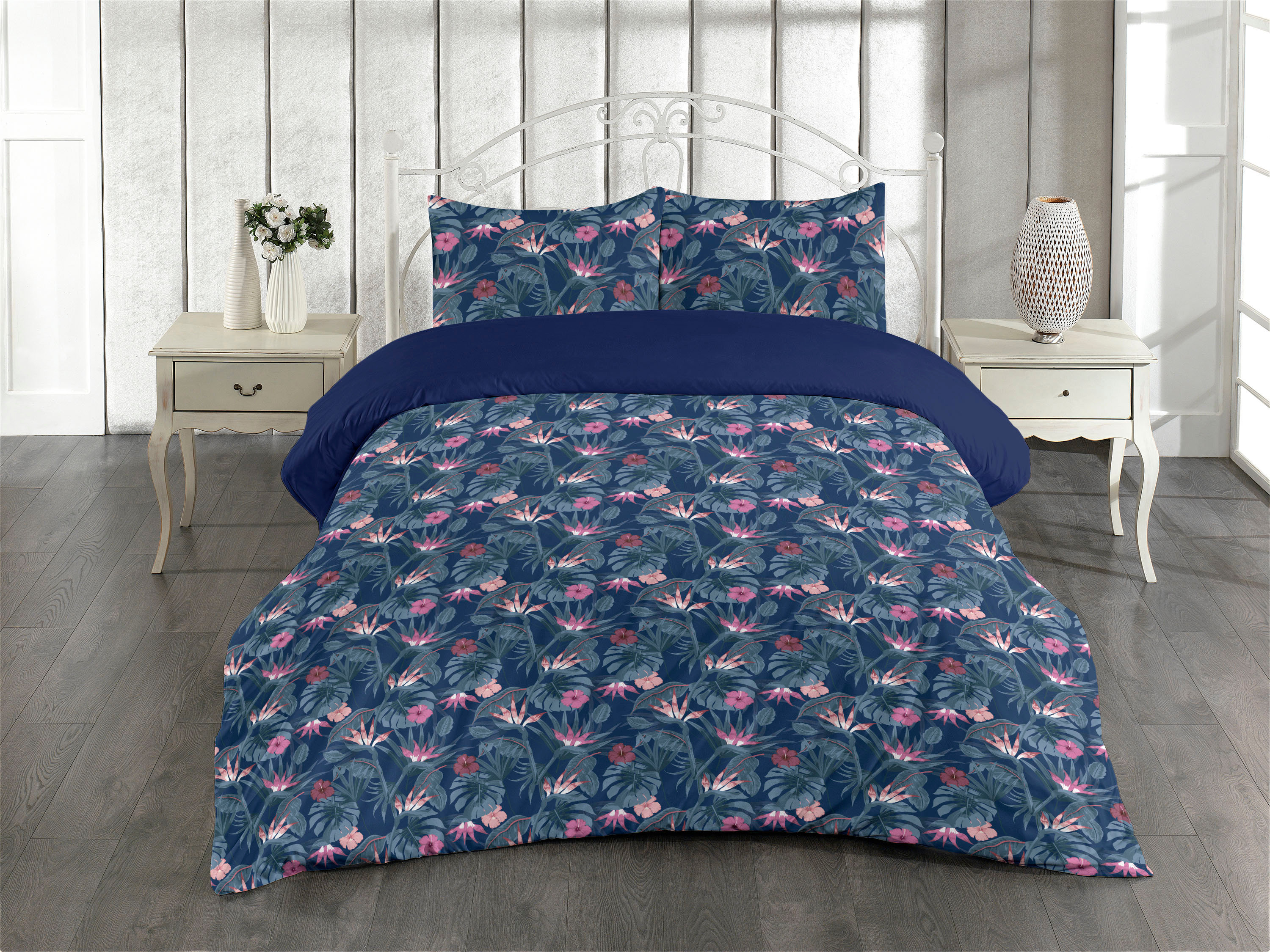 Tropical Scarlet Ibis WJ0802069CL Duvet Cover Set