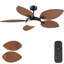 Ventilateur de plafond 52/62 po à 5 pales avec lumières et télécommande-991213819-979232278