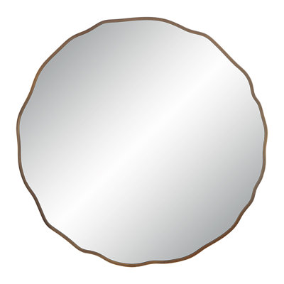 Mikey Iron Round Wall Mirror