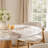 43" Round Sintered Stone Dining Table, Stain & Heat Resistant Pedestal Table For Breakfast Nooks, Kitchen & Dining Room-592276080-592276083-600773277