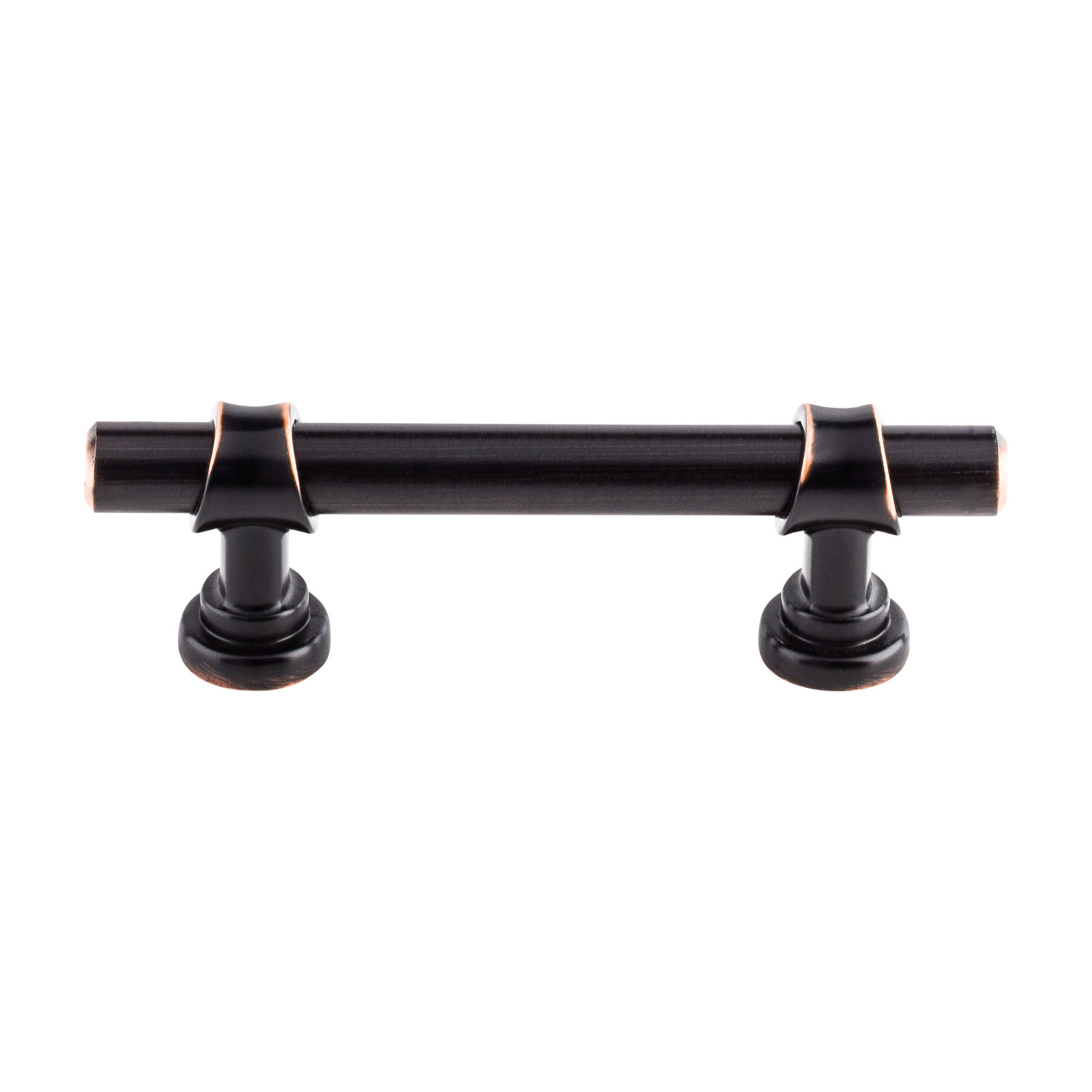 Bit Bar Cabinet Pull, 3" Center to Center, Tuscan Bronze