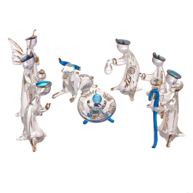 Ensemble de crèche de Noël 10 pièces