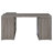 Tona Weathered Grey 3-Drawer L-Shape Desk-1365659965