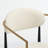 Modern Upholstered Counter Height Bar Stool With Back And Arms-115622929