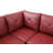 Faux Leather L-Shaped Sectional Left Hand Facing-81407054-87463985