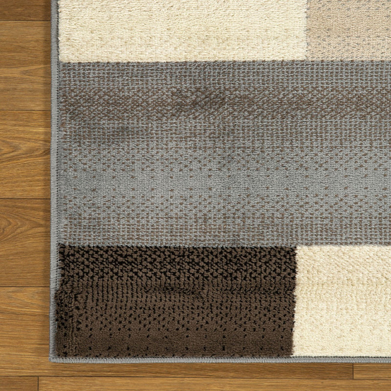 Tapis gris résistant aux taches