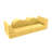 Blocksy + Play Couch in Camel Colored Enhanced Fabric Built for Active and Imaginative Play-73568006-73568005