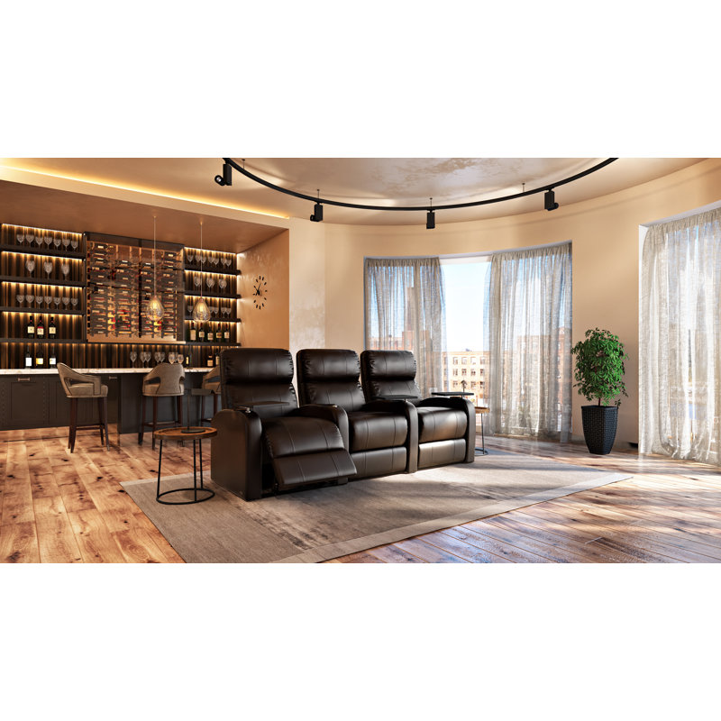 Canapé home theater (rangée de 3), Manuel, Minuit classique
