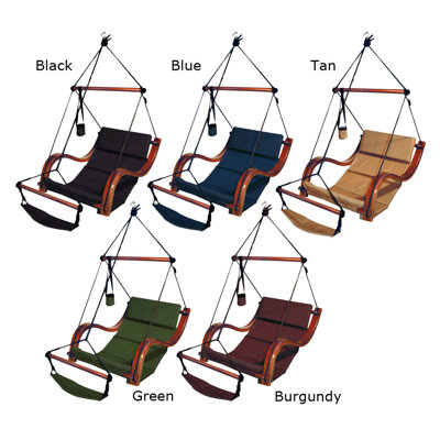 Chaise hamac en polyester Nagehan