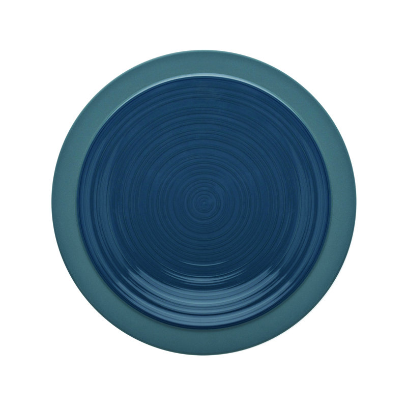 Bahia Stoneware Salad/Dessert Plate, Bluestone