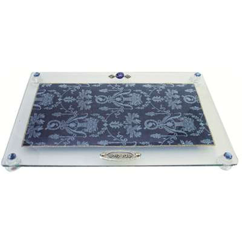 Applique Ultimate Challah Tray sur pieds Ultimate Judaica