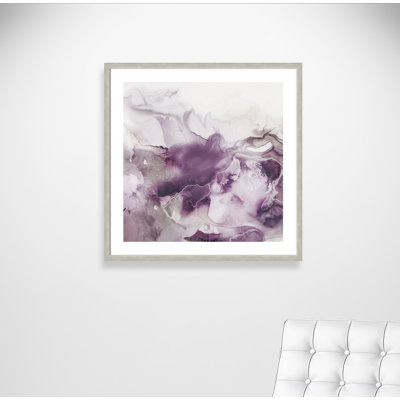 Swerve Lavender, reproduction encadrée