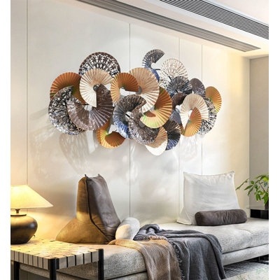 French-Style Vintage Three-Dimensional Ironwork Hollow Wall Decoration