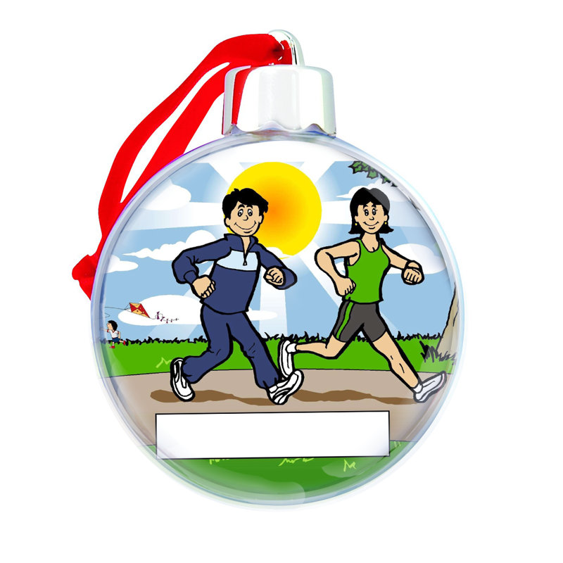 Ornement en forme d'ampoule de Noël personnalisée, Oui