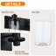  Appliques murales noires mates pour la salle de bain, luminaires de meuble-lavabo modernes sur miroir, luminaires de salle de bain avec abat-jour en verre transparent, appliques murales E26 pour le salon, couloir-2112113483-2112113473