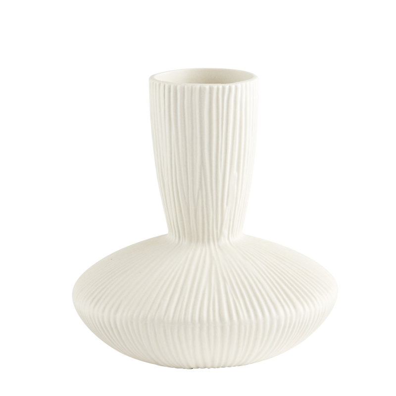 Vase de table Echo, H 9 po x l 8,5 po x P 8,5 po