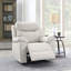 Fauteuil inclinable électrique en microfibre Chriki