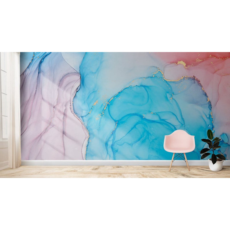 Wall Mural, 4.08' L x 6.25' W