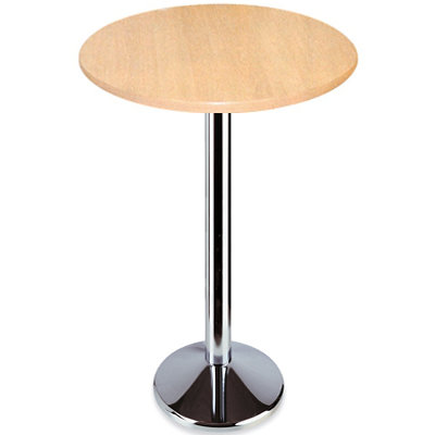 Rogers Round Dining Table, 60 cm, Satin, Black