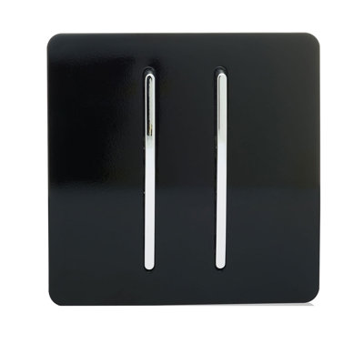 Trendi Switch 2 Gang Retractive Doorbell Switch