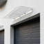 Dakota Fields 100cm W x 43cm D Plastic Cover Retractable Door / Window Awning