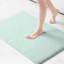 Tapis pour salle de bain 20 po x 30 po, poids lourd, toucher doux, séchage rapide et absorbant, microfibre à poils longs, envers en latex antidérapant, lavable à la machine, séchage à sec, antidérapant, décoloration, lavage facile-300721319