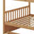 Full Over Full Rubber Wood Bunk Bed With Trundle, Ladder And Guardrails-106347411