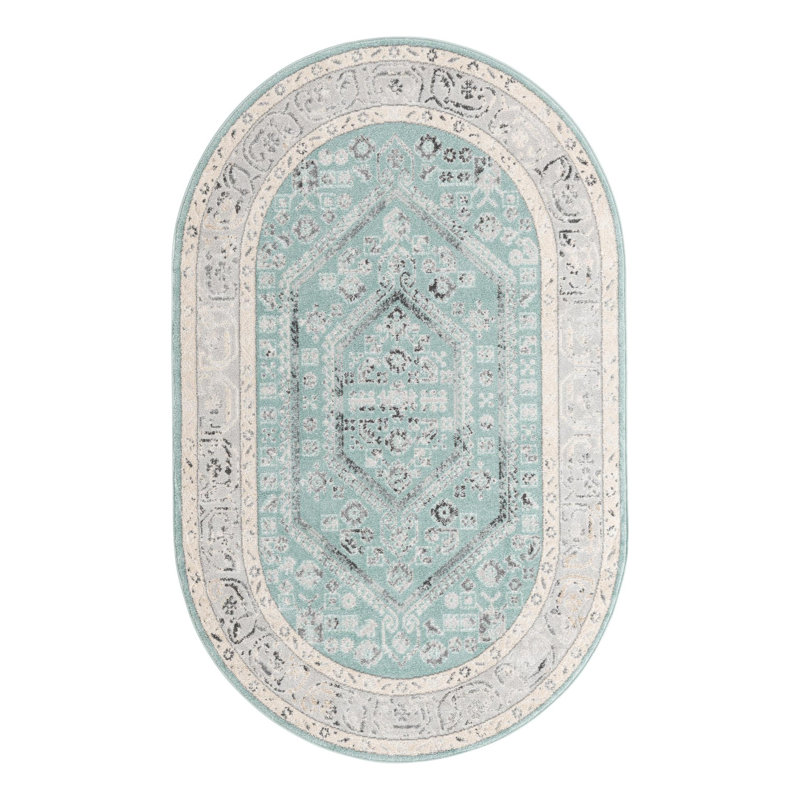 Tapis oriental Edson, Ovale 5 pi x 8 pi
