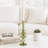 11" H Sculptural Glass Candle Holder-1761298750
