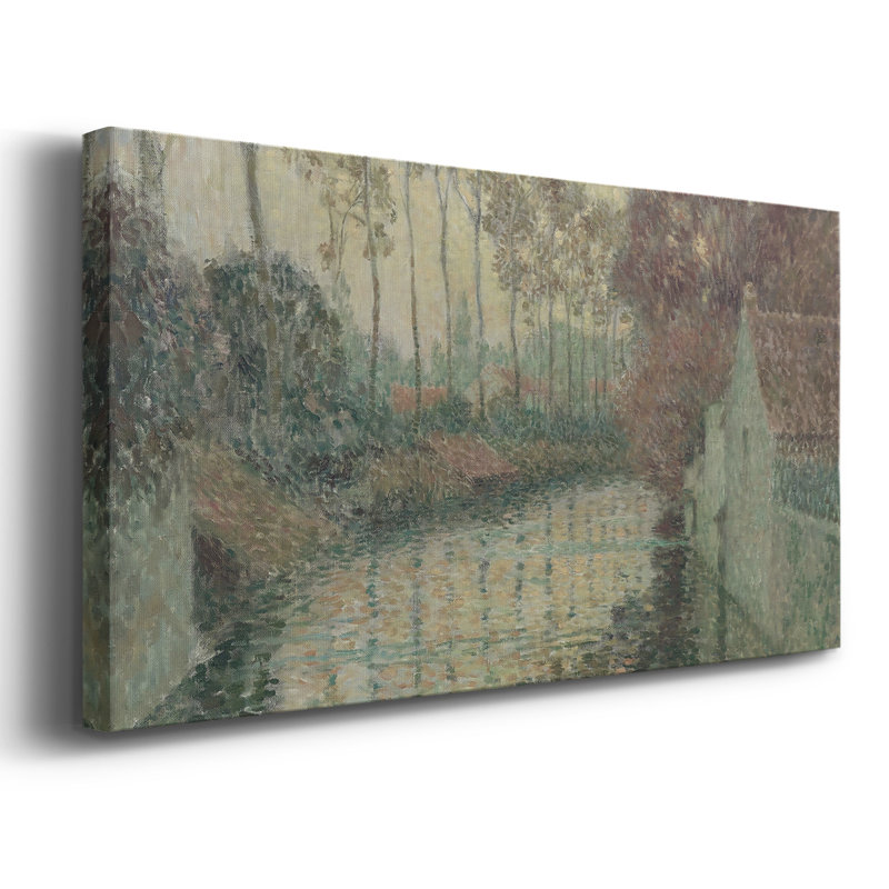 Série paysage - CDLVI - Toile tendue avec châssis - Prêt à accrocher, H 20 po x l 40 po
