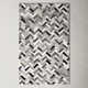 Marsha Handmade Cowhide Ash Area Rug